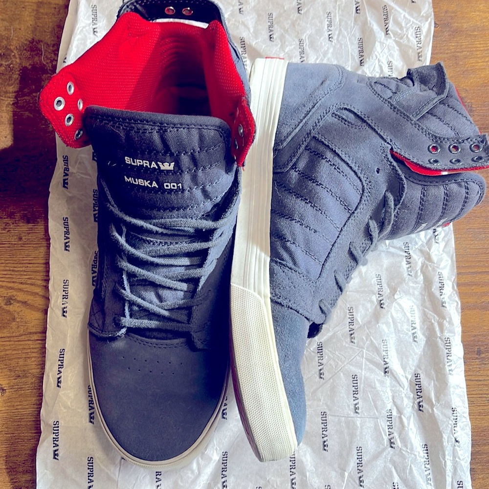 Blue and Red Supras